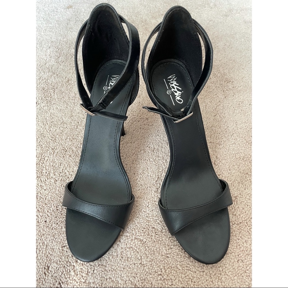 Black heels